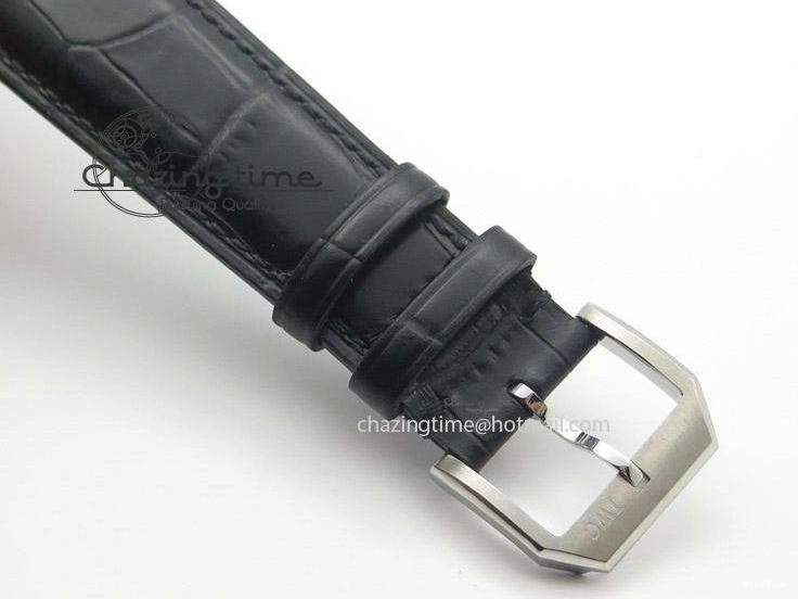 MIROTIME 0227 Ingeniuer St.Laurens SS Black Dial MK 1:1 Best Edition On Black Leather Strap  A Seasonal 7367